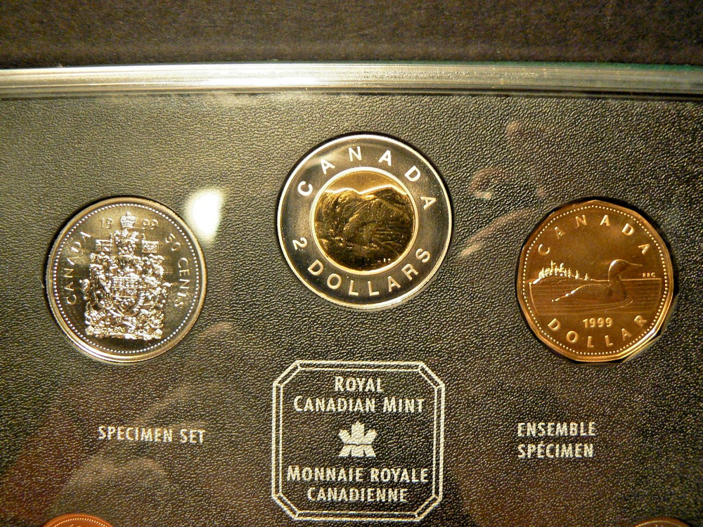 1999 Canada, Specimen Set w/ COA