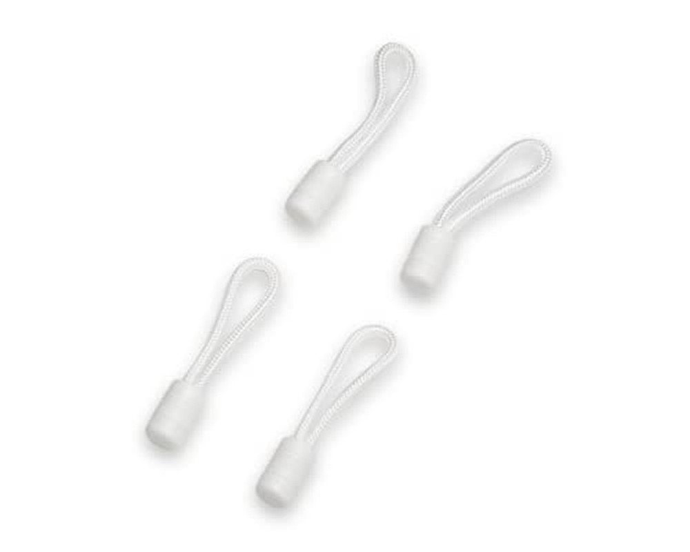 Stayput White Pull Cords - 4 Pack, Used with Shock Cords & Zippers for Canvas...
