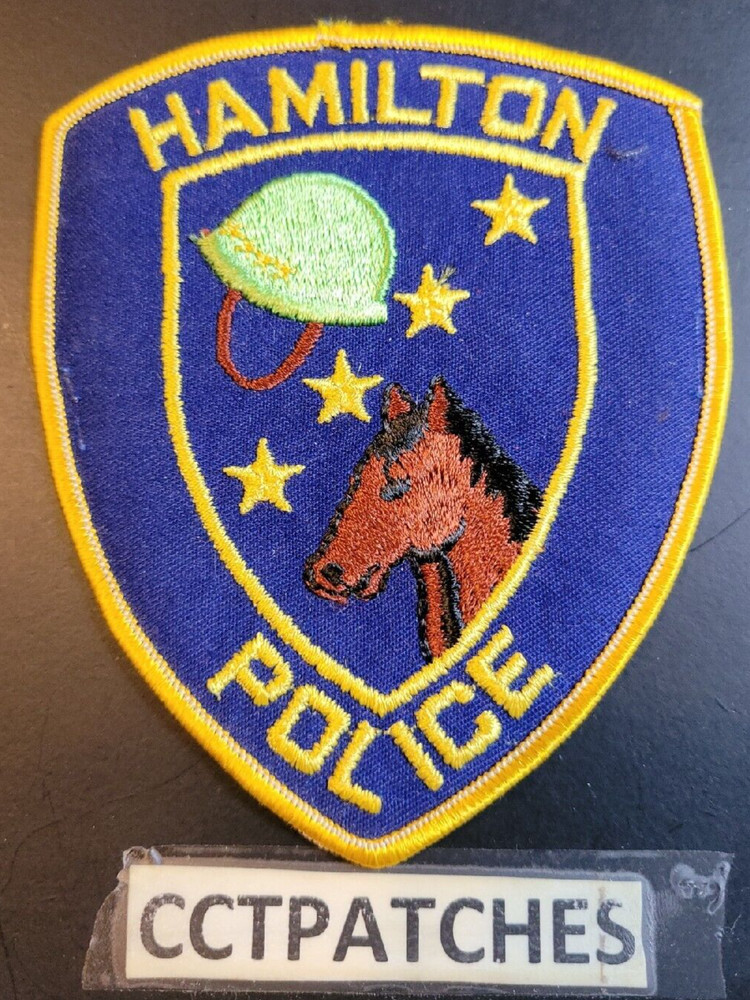 HAMILTON, MASSACHUSETTS POLICE SHOULDER PATCH MA