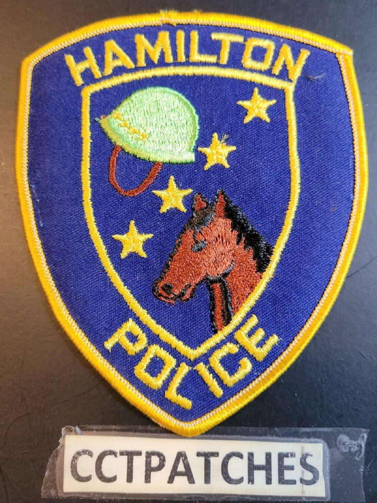 HAMILTON, MASSACHUSETTS POLICE SHOULDER PATCH MA
