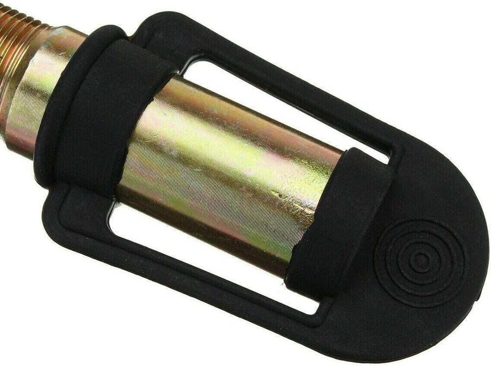 Din Orange Rotating Flashing Beacon Threaded Mounting Pole Spigot Stem Tractor
