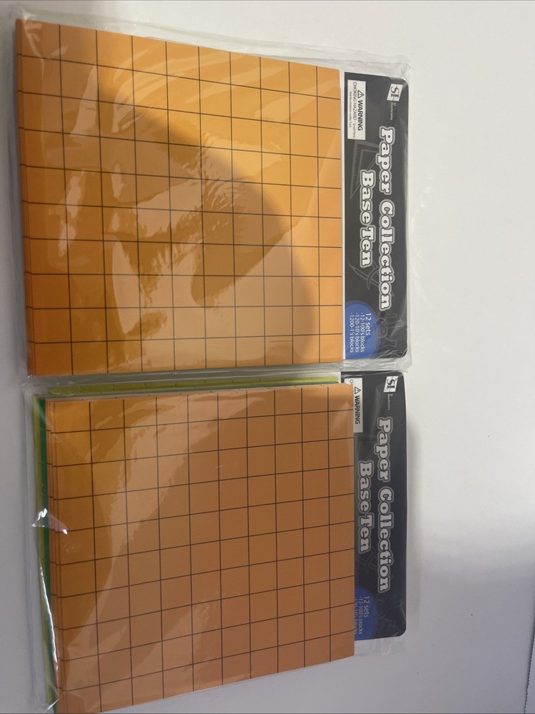 Math SOL PAPER COLLECTION BASE TEN 12 Sets S121140 2 Pack