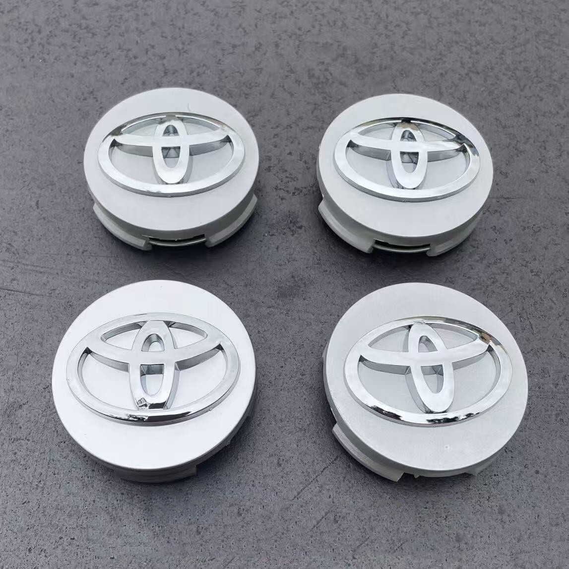 ✨4pcs Wheel Center Cover Hub Caps Emblem Chrome 62MM Fit For Toyota Camry Sienna