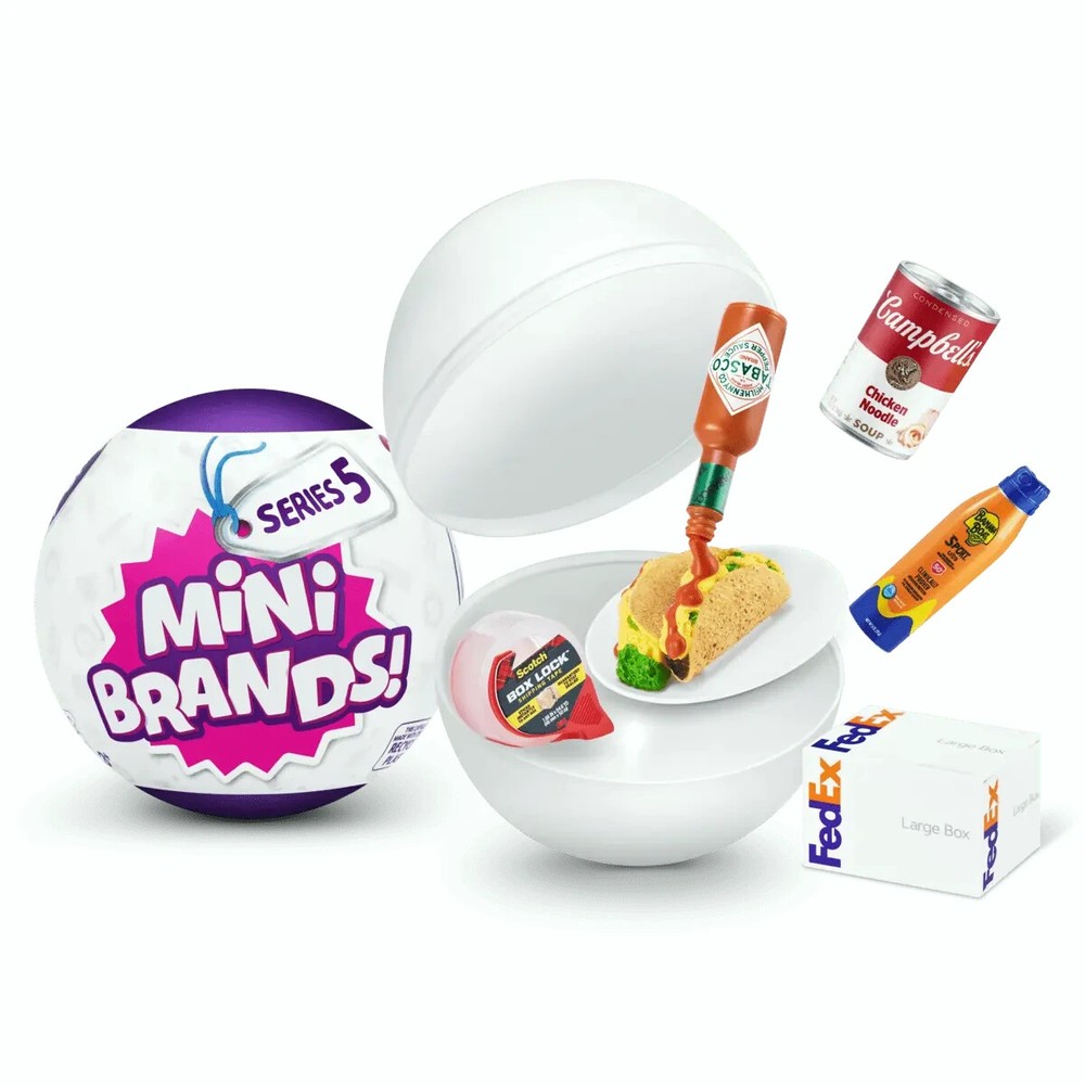 Series 5 Food Mini Brands - they are so darned cute!!! SLASHED PRICES!!! GREAT!!