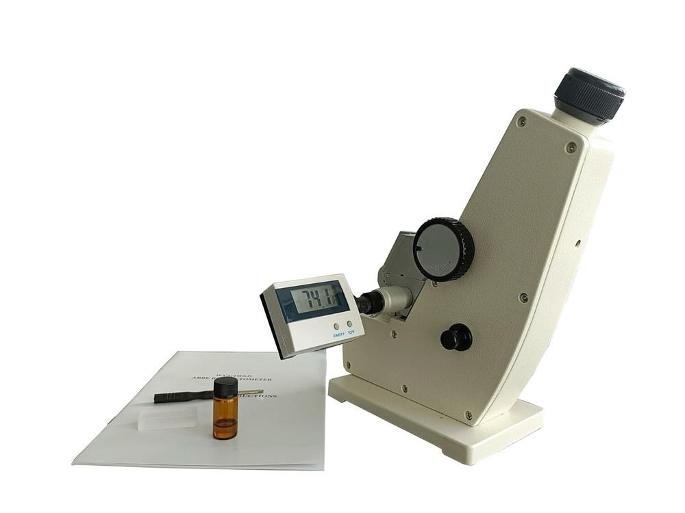 Monocular Refractometer ABBE Refractometer with Dissolved Solids Brix 0-95%