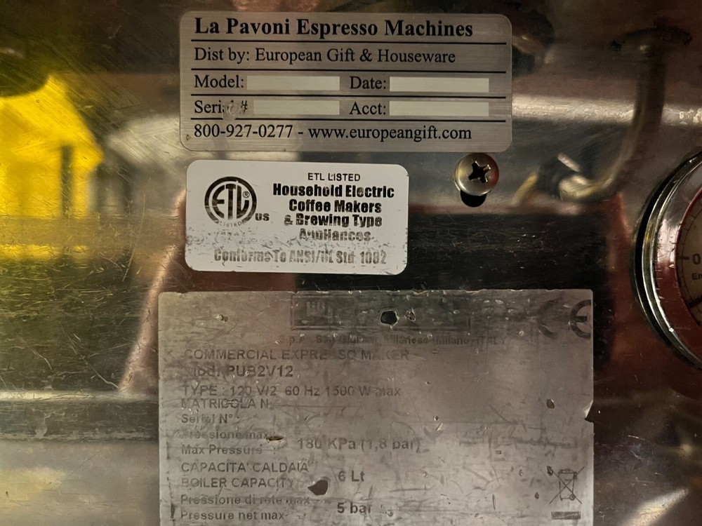 espresso machine commercial