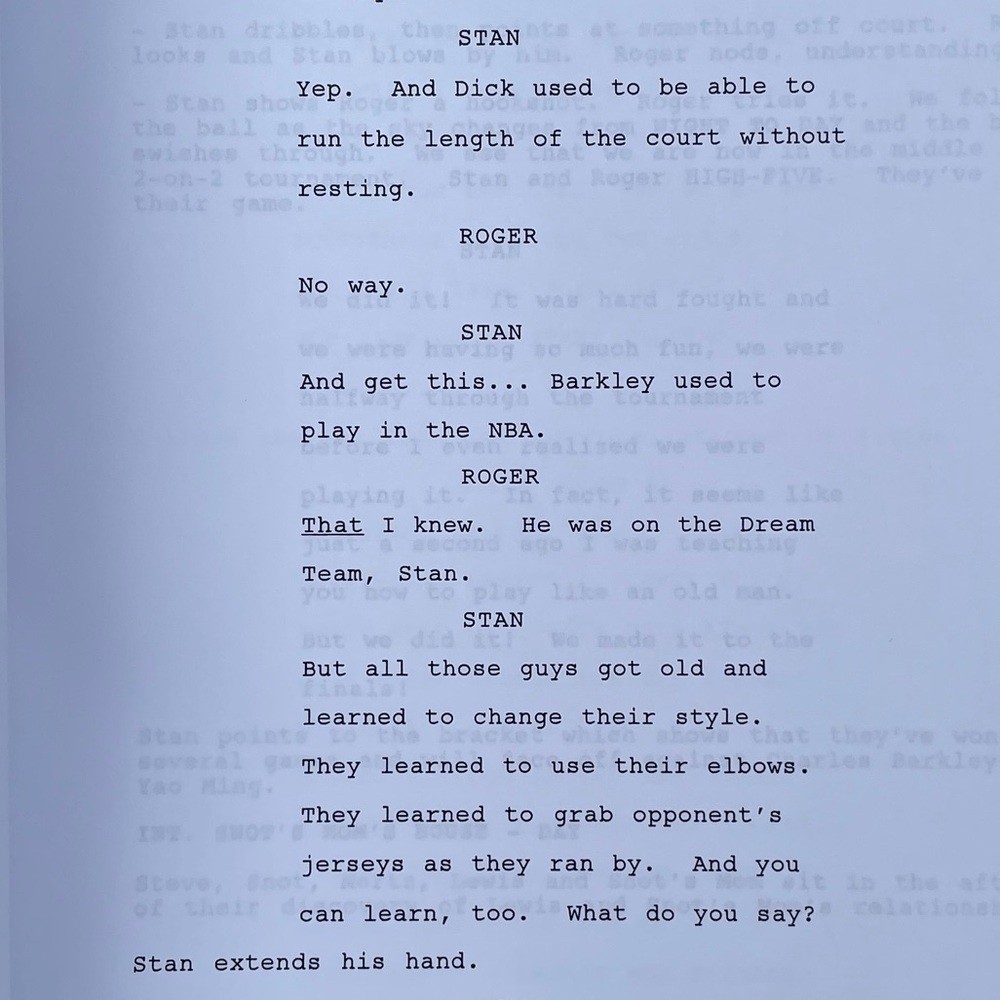 American Dad 2015 Original Production Used Table Draft Script Billy Jesusworth