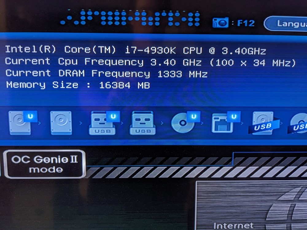 Intel Core i7-4930K CPU Processor 6 Core 12 Thread LGA 2011 for X79