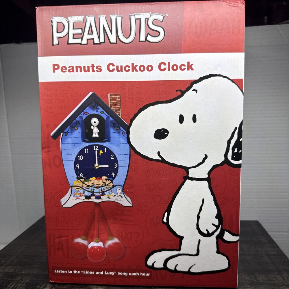 Peanuts Cuckcoo  Clock
