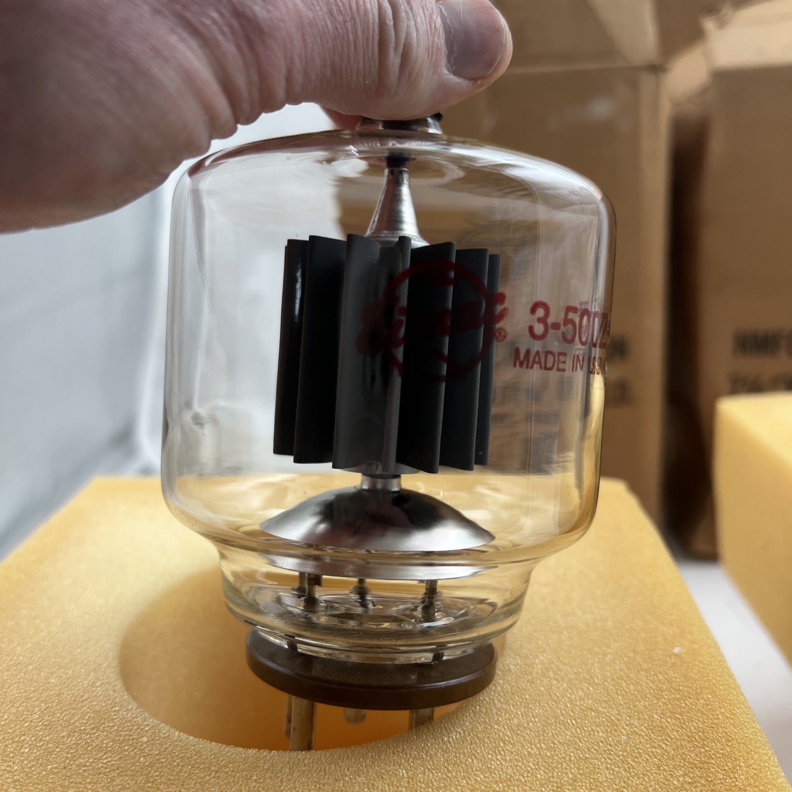 ⭐️lot Of 2 Vintage Eimac 3-500Z Electron Tube USA Made⭐️