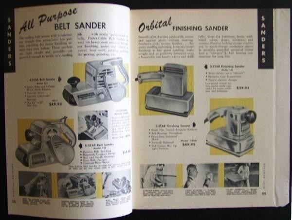 1959 Porter Cable Power Tools Catalog magazine pullout