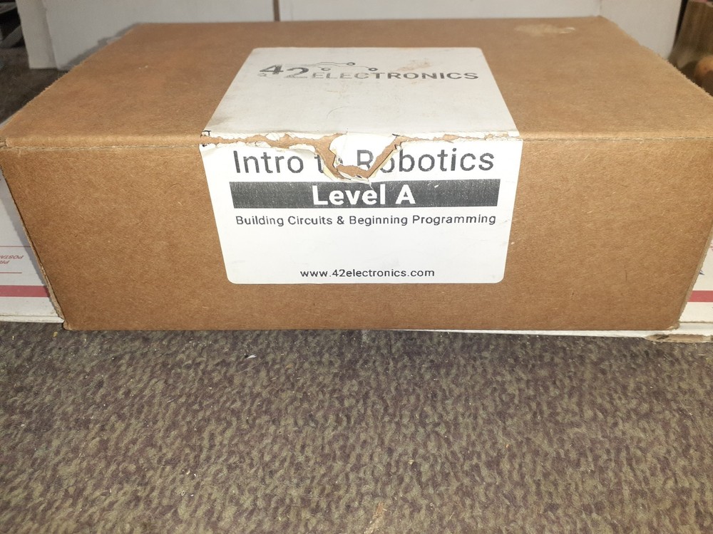 42 Electronics Intro To Robotics Level A Kit -