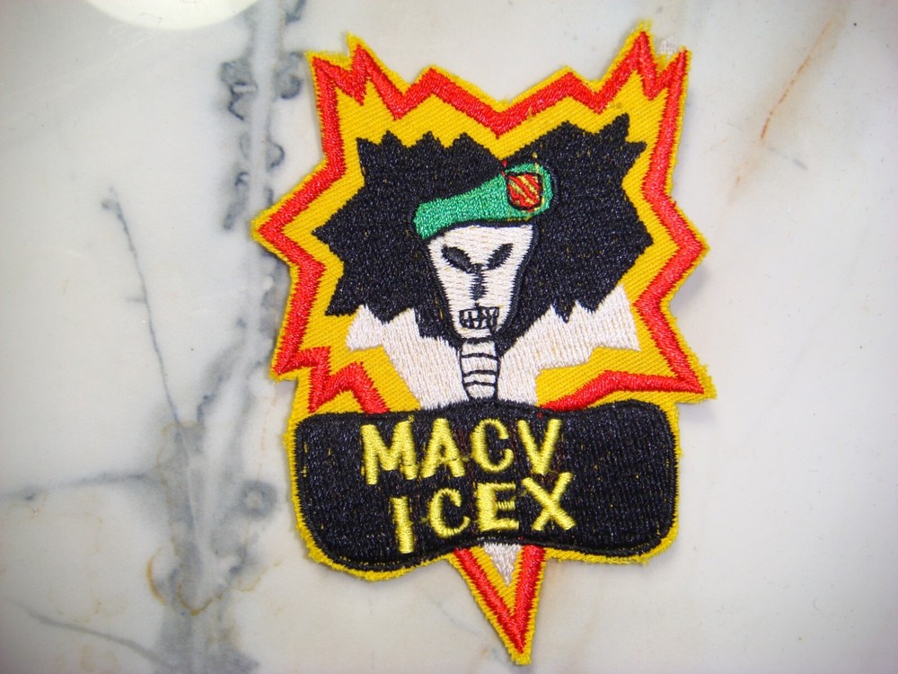 INTELLIGENCE COLLECTION & EXPLOITATION MACV ICEX,  VIETNAM WAR PATCH