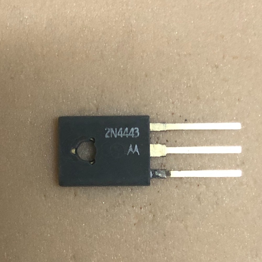 1 ea Motorola 2N4443 Silicon Controlled Rectifier, 400 Volt, 8A SCR