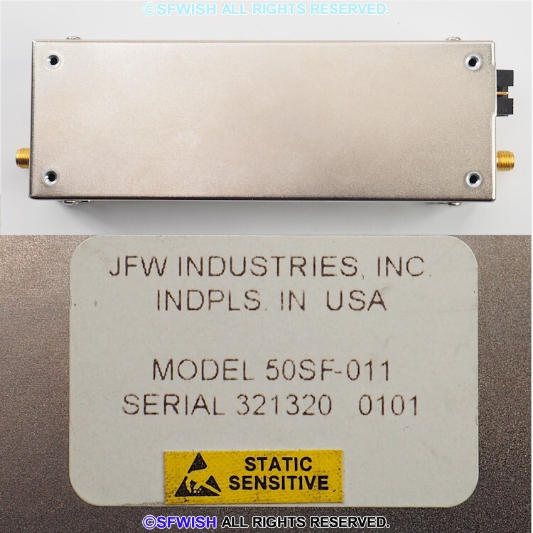 JFW Industries 50SF-011 Programmable RF Attenuator *OPEN BOX!*