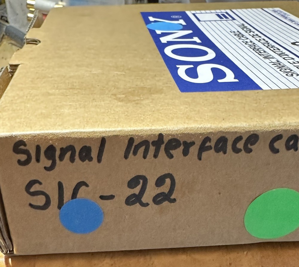 SONY SIC-22 Signal Interface Cable