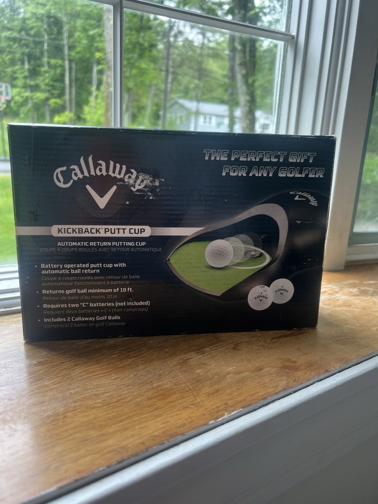 Callaway Kickback Putt Cup Golf Training Practice Accessory