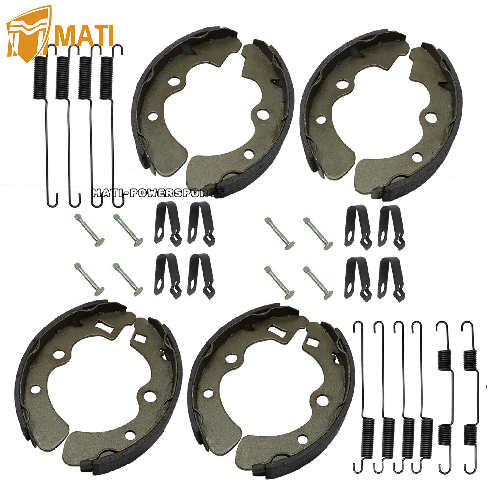 Front& Rear Wheel Cylinder Brake Shoes for Kawasaki Mule 2500 2510 2520 KAF620