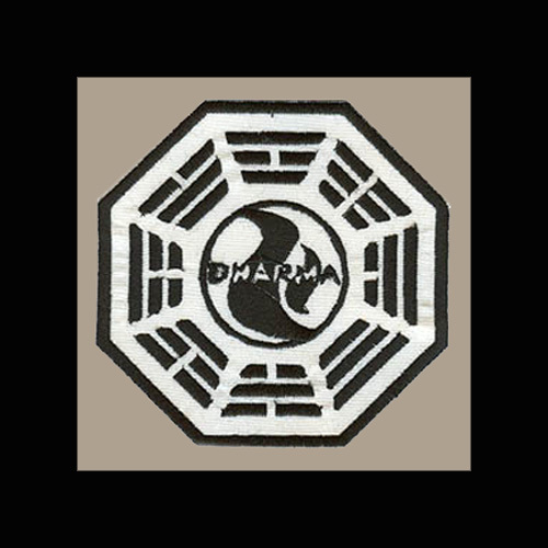 LOST Dharma Initiative Embroidered patch "Flames"