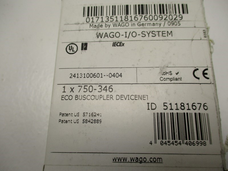 WAGO 750-346 NSMP