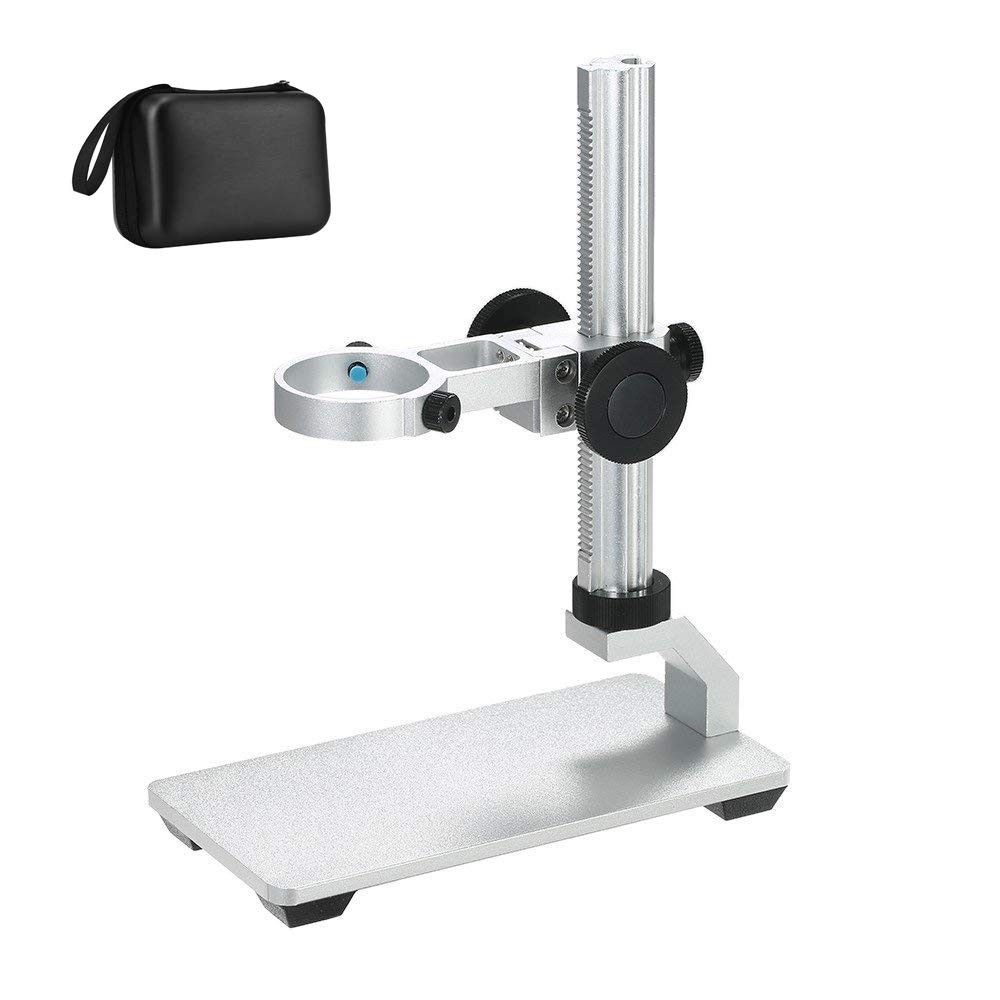 Stand Holder Universal Diameter USB/Wi-Fi Digital Microscope with Carrying Case