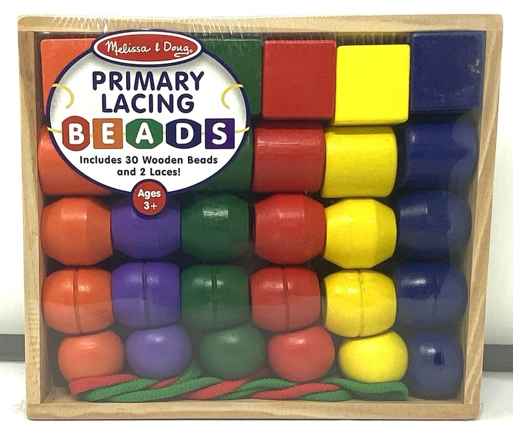 Melissa & Doug Md544 Primary Lacing Beads