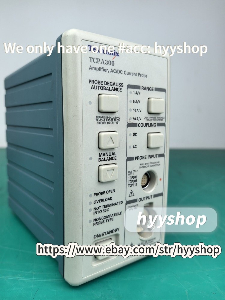 1PCS Tektronix TCPA300 current amplifier model /hyy