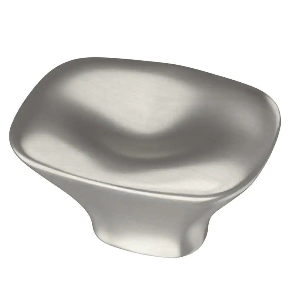 1-3/16" Pillowed Knob Satin Nickel