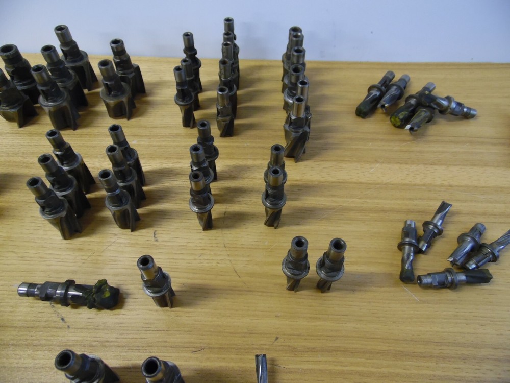 huge lot of eclipse counter-bor countersink quick change mill various sizes read