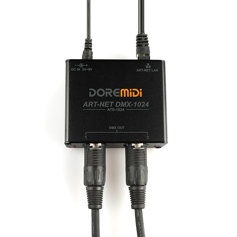 ART-NET DMX-1024 Network Box To DMX 1024 Box Channel Gateway Controller Designed