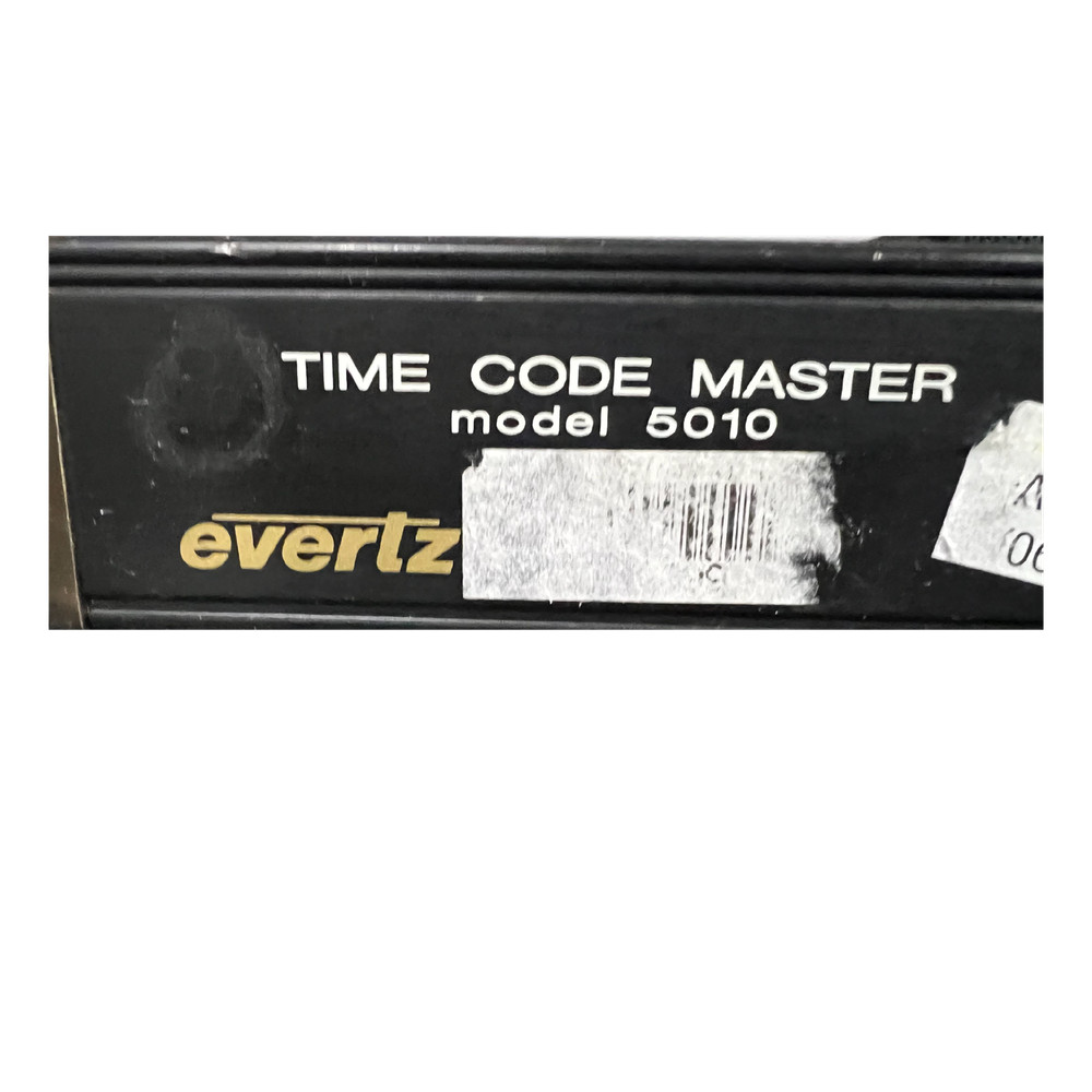 Evertz 5010-VITC Time Code Master Generator – LTC/VITC Broadcast Synchronizer