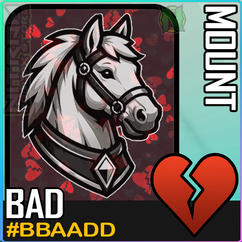 World Zero WZ - COSMETICS - #BBAADD (BAD) - MOUNTS