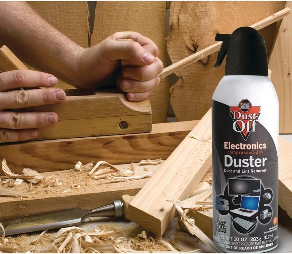Dust-Off Electronics Compressed Air Duster 10 oz Cans – 2 Pack | Free Shipping
