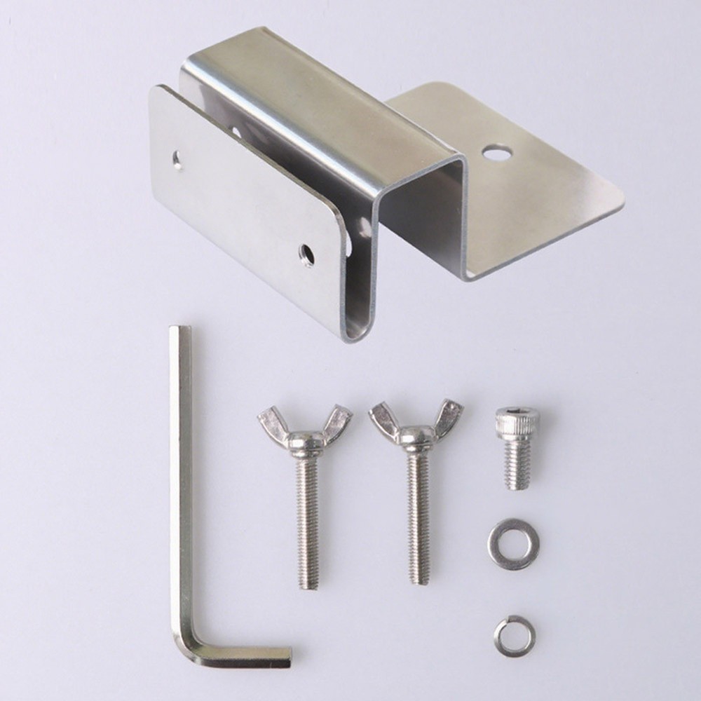 Adjustable Gutter Mount Bracket Stainless Steel for Arlo and For Eufy Devices