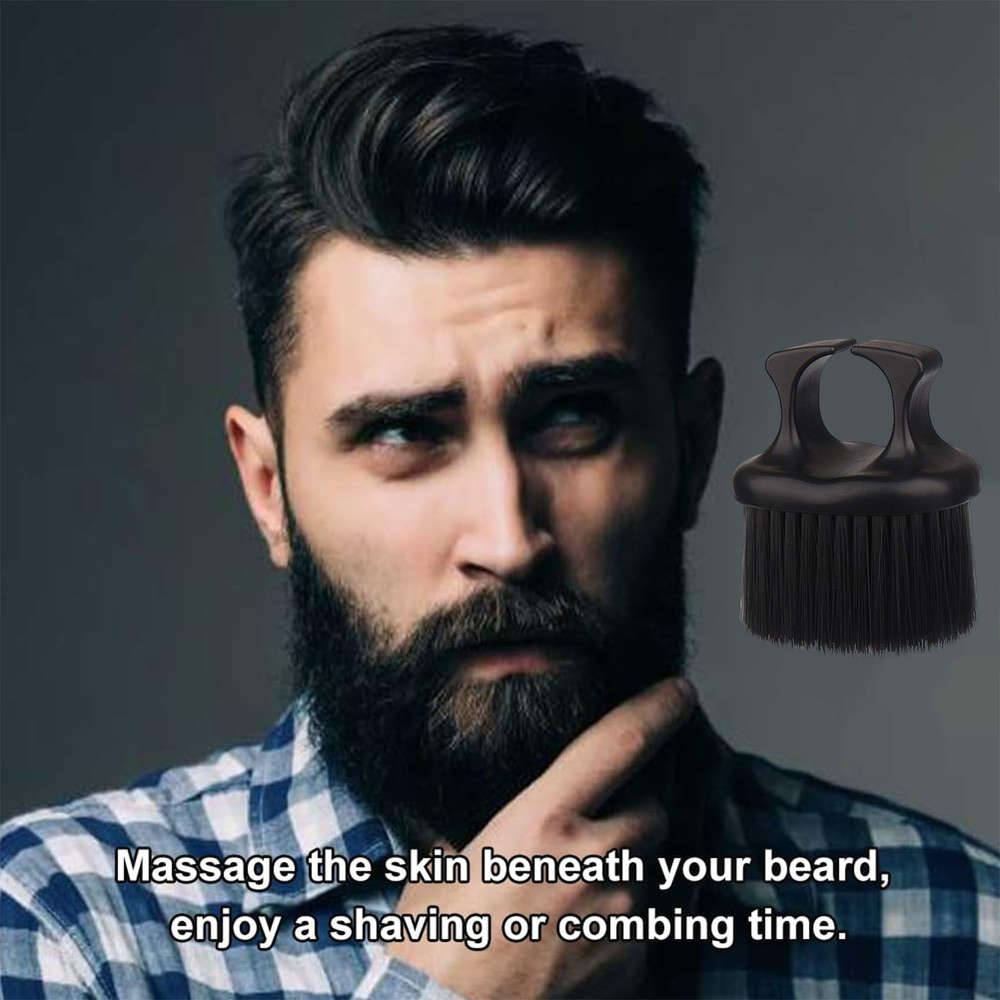 Beard And Mustache Grooming Tool Professional Soft Bristles Knuckle Combs