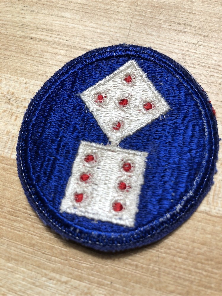 WW2 US Army XI Corps 11th Cut Edge SSI Patch No Glow