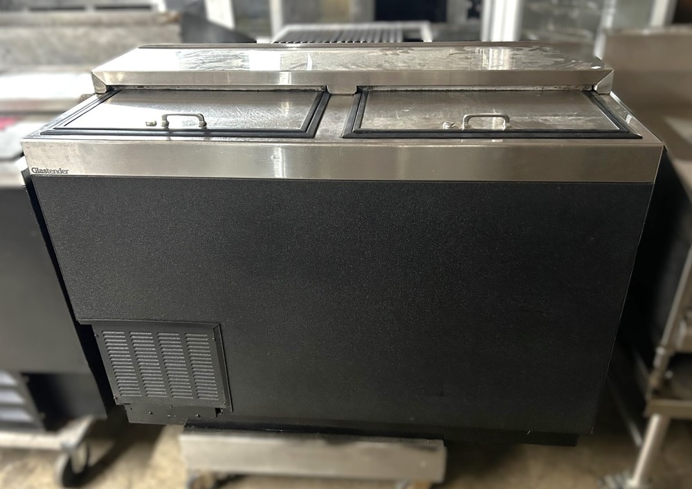 Glastender ST48-S, 48" Deep Well Beer Bottle Cooler, Horizontal