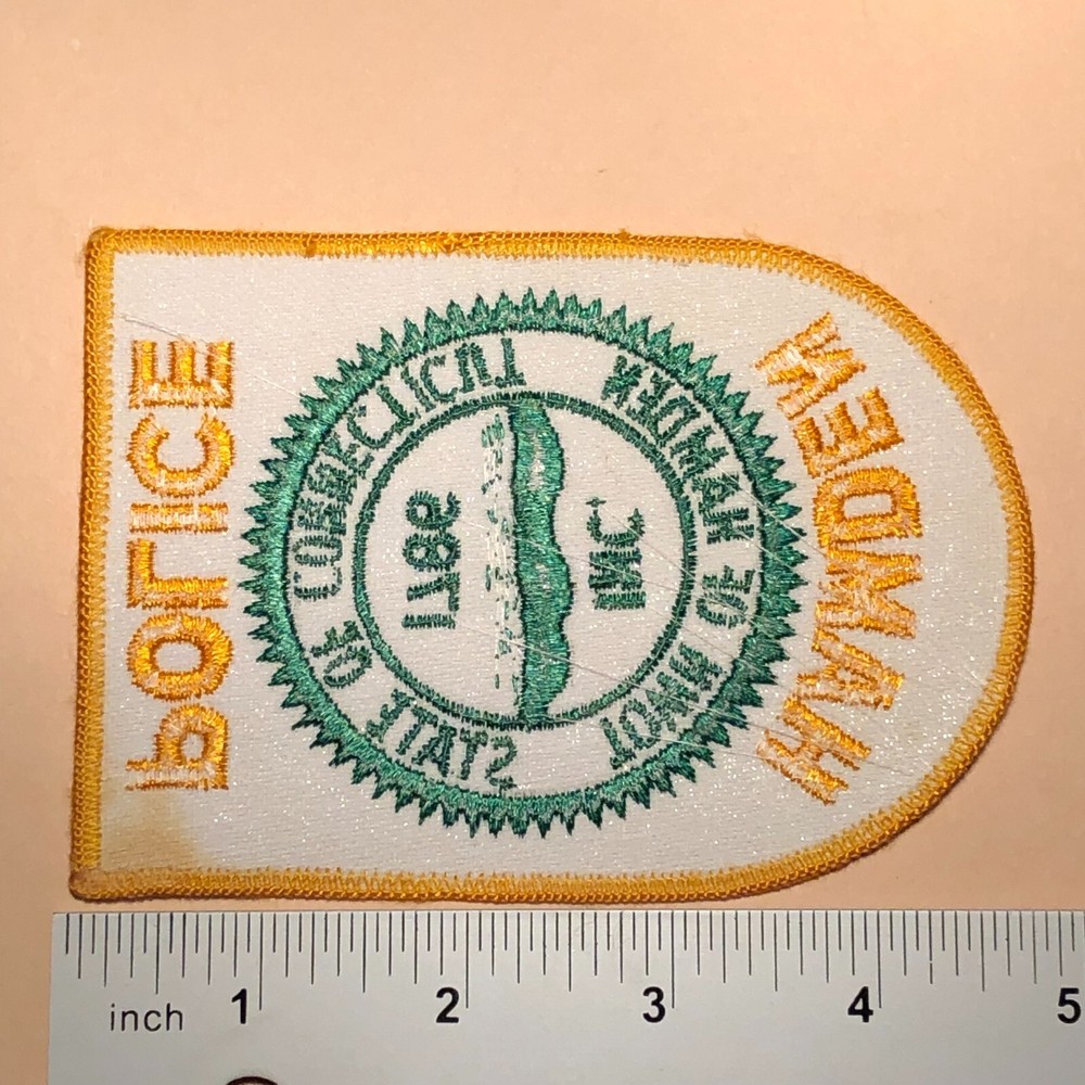 CT Hamden Connecticut Police Shoulder Patch