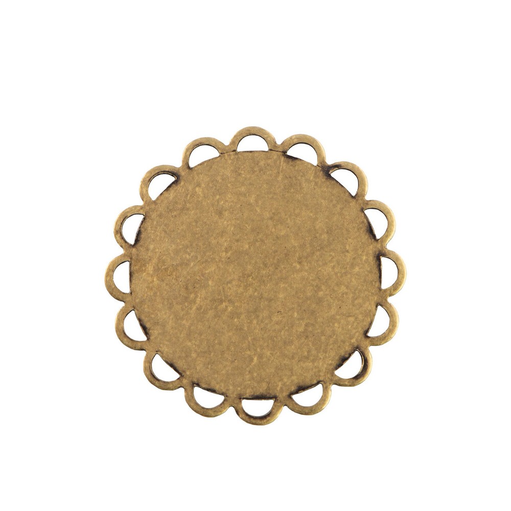 18mm Flat Pad Lace Edge Round Setting (8)