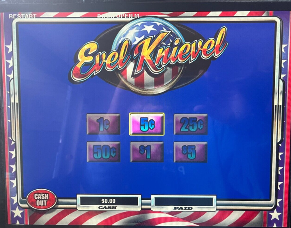 IGT I-GAME Evel Knievel Software