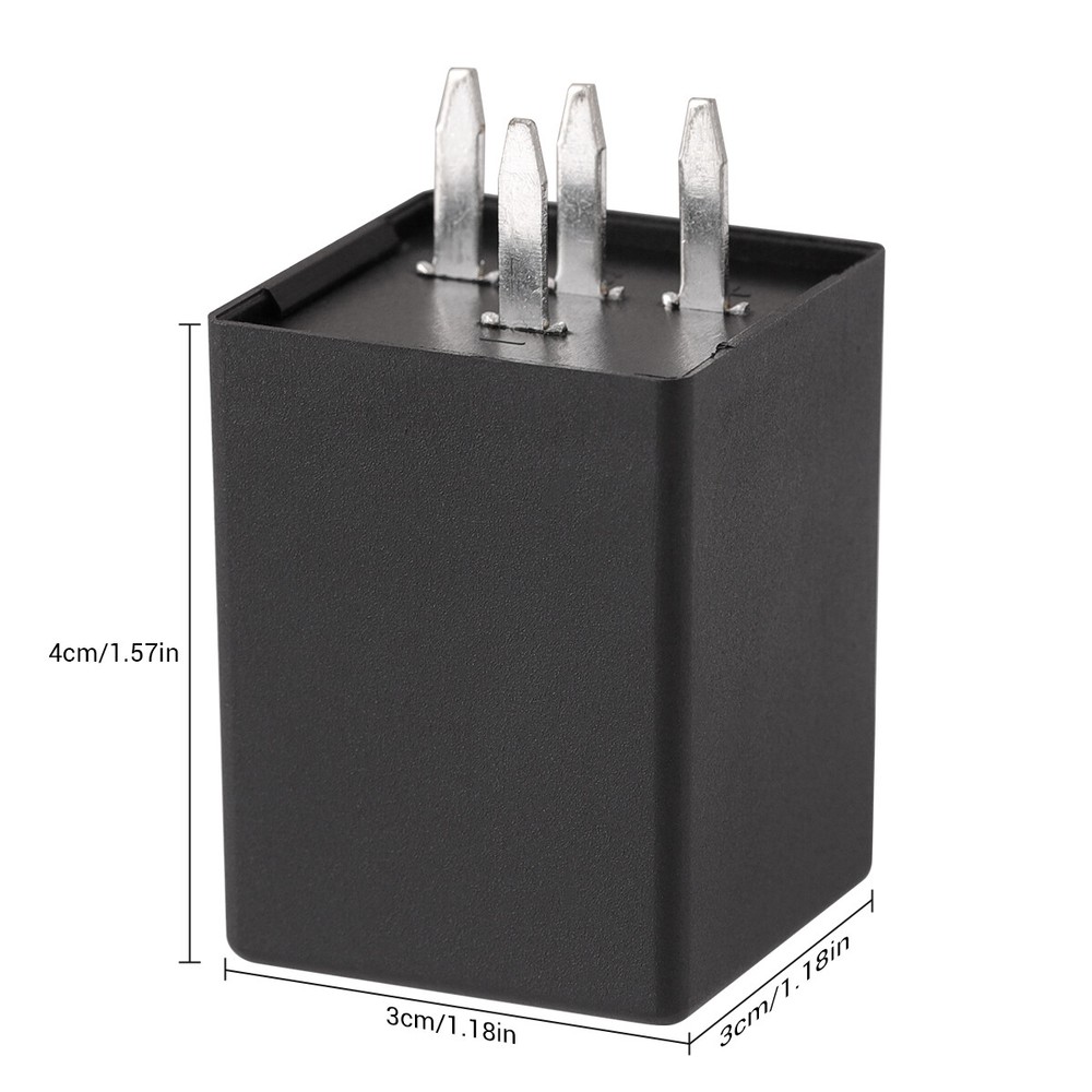 4-Pin EP29N LED Flasher Relay Fix Hyper Flash Turn Signal Decoder Load Equalizer