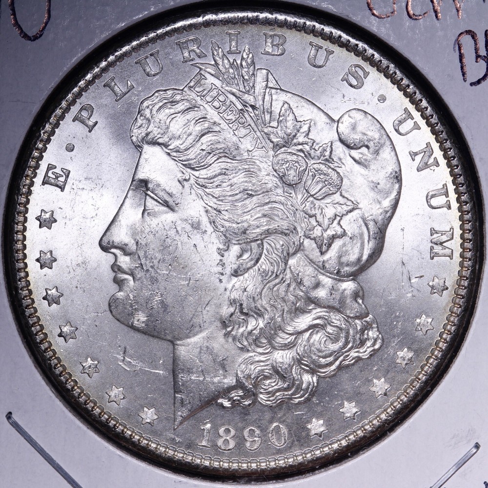 1890 Morgan Silver Dollar GEM BU *UNCIRCULATED* MS E394 DFST