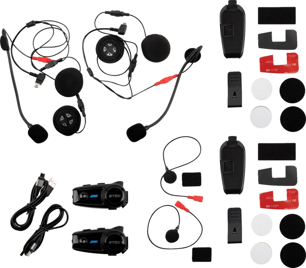 J&M 5.0 Bluetooth Headset (Dual) (HSBT-05PF-UNV-D)