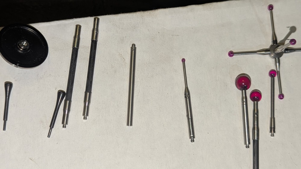 Assorted Renishaw Probe Tips Styli and Accessories