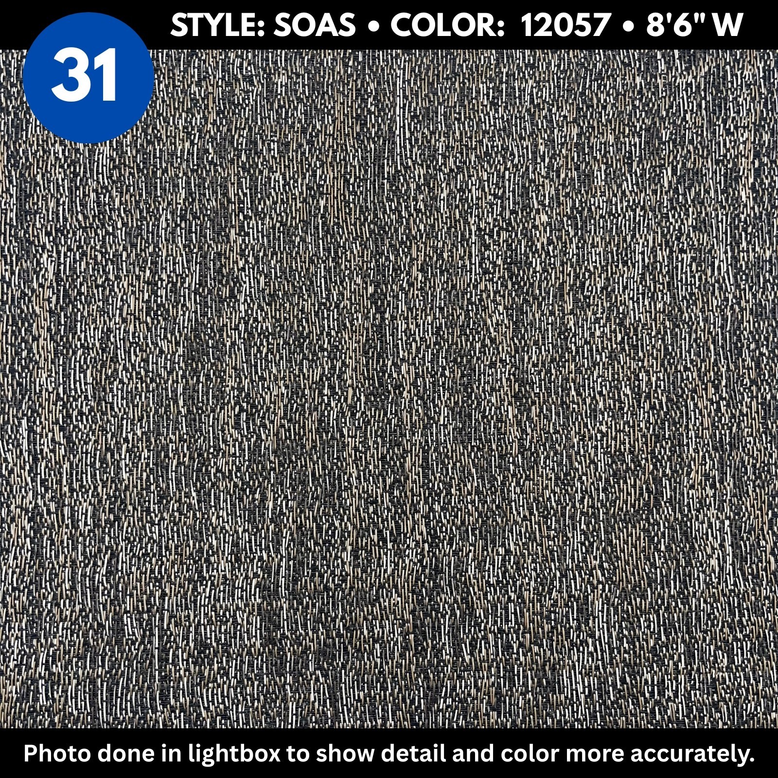 Woven Vinyl Flooring | Samples - 4.5" X 4.5" - Samples 25 - 46