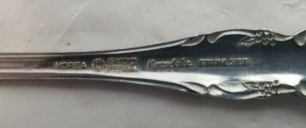 14 Piece EKOO ETERNA Stainless Flatware Set Lot # 12