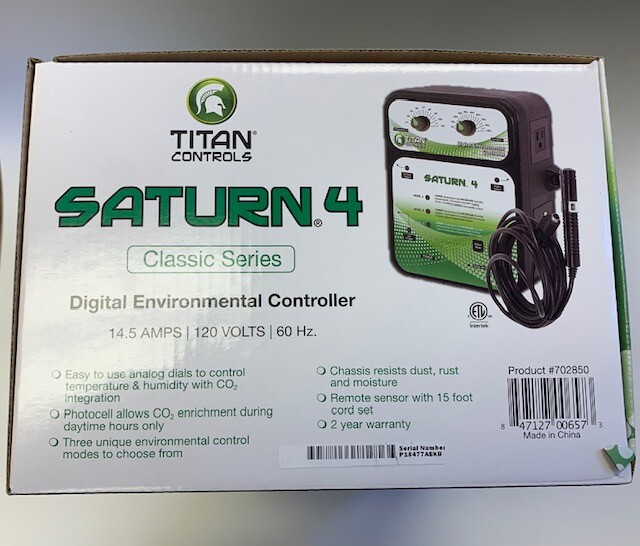 GROWERS Titan controls Saturn 4 digital environmental controller