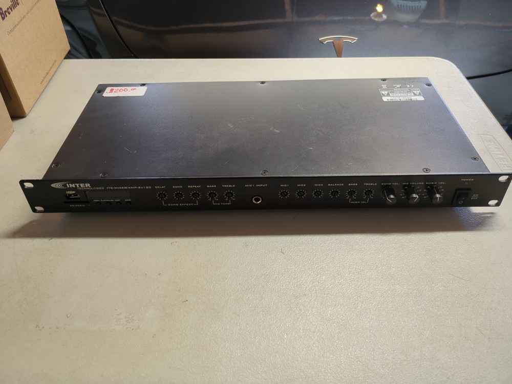 Inter technologies ITC-mixer/amp-2x120