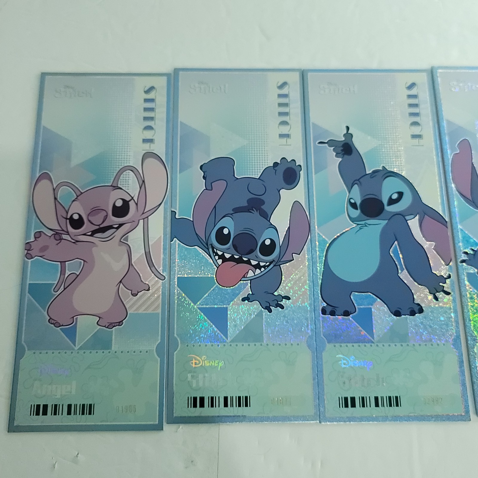 2024 Kakawow DISNEY Stitch Large Ticket Jumbo Trading Card Limited Lot Of 6