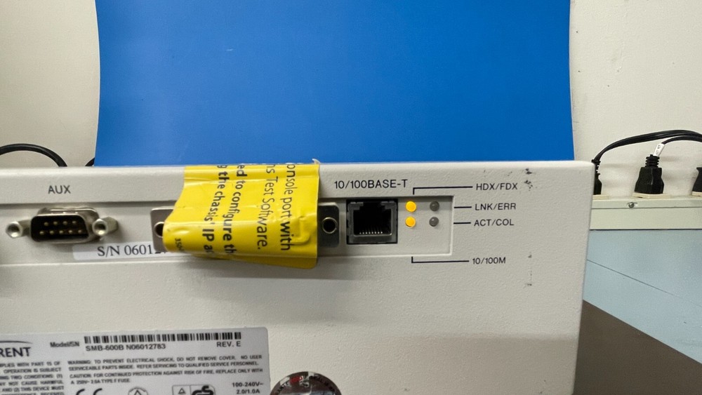Spirent SMB-600B Performance Analysis System With LAN-3320A Module
